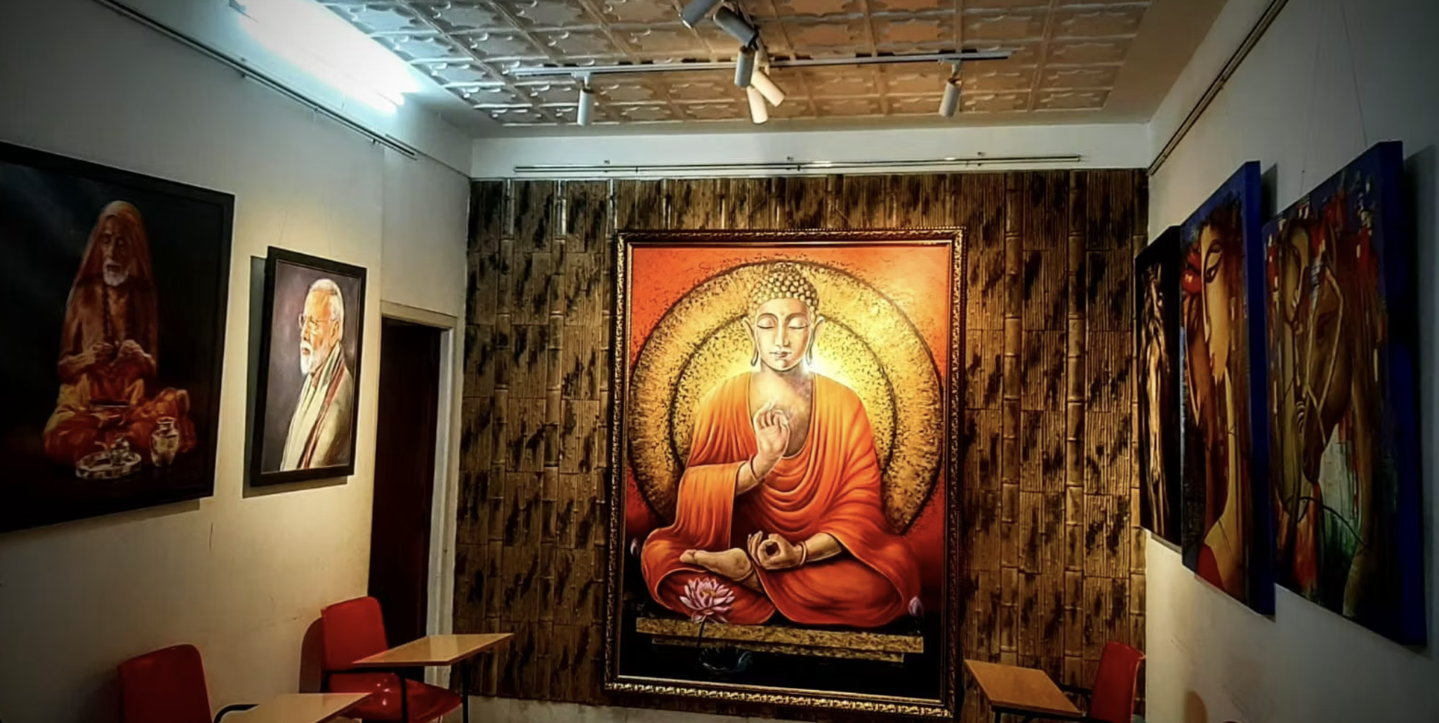 Inside the Kaladhyan Art Studio
